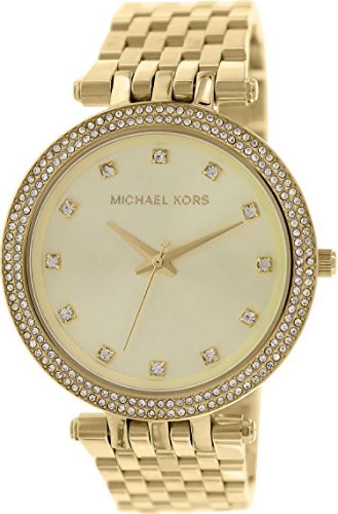 goldene michael kors uhr